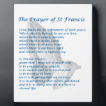 The St Francis Prayer Plaque<br><div class="desc">The St Francis Prayer,  sometimes called the Prayer of Peace,  is perhaps the best-loved prayer in the Catholic Church. Its popularity may have been further enhanced with the election of Pope Francis.</div>