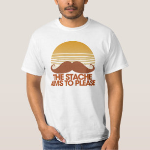 The Stache Aims to Please T-Shirt