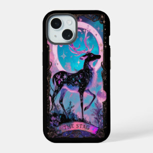 The Stag Tarot Card Witchy Vibes iPhone case