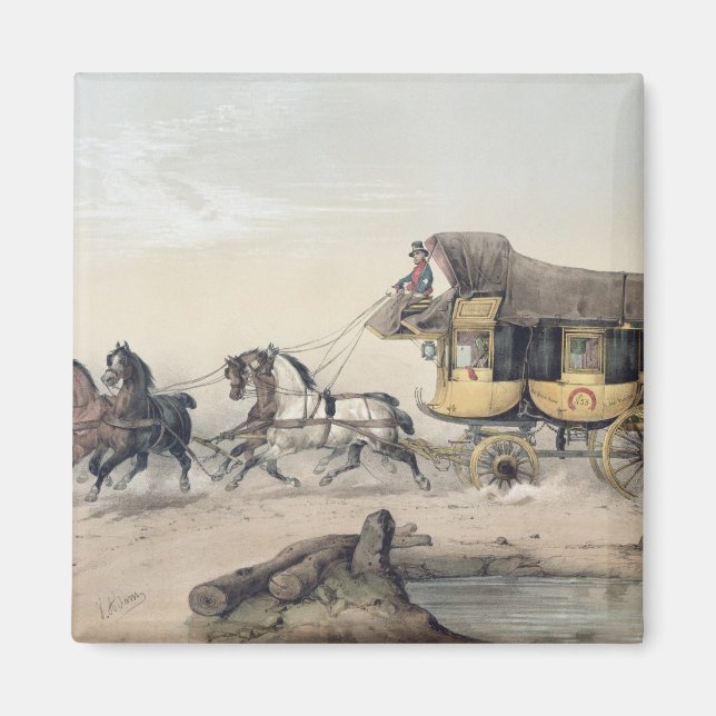 The Stage Coach Magnet (Front)