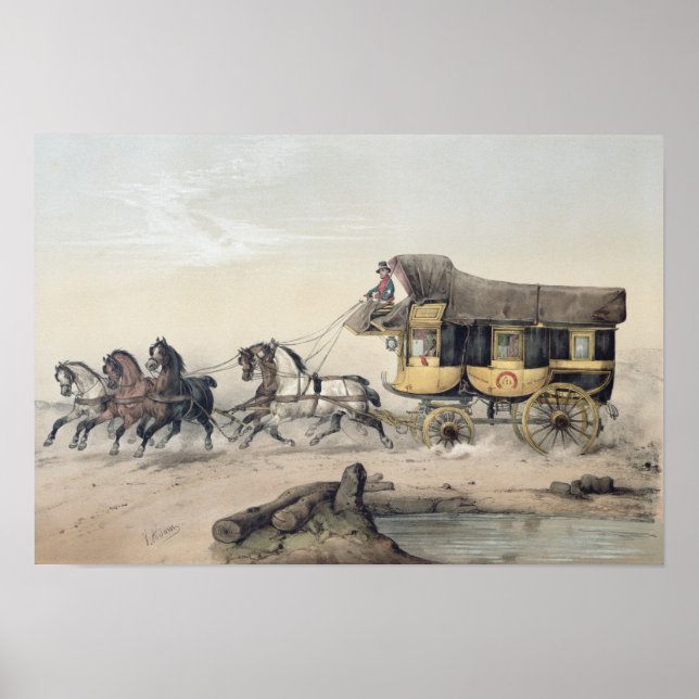 The Stage Coach Poster (Front)
