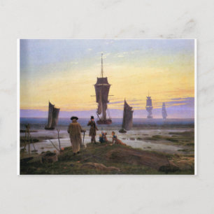 The stages of life by Caspar David Friedrich Postcard