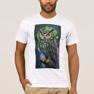 The Stained Glass Owl T-Shirt