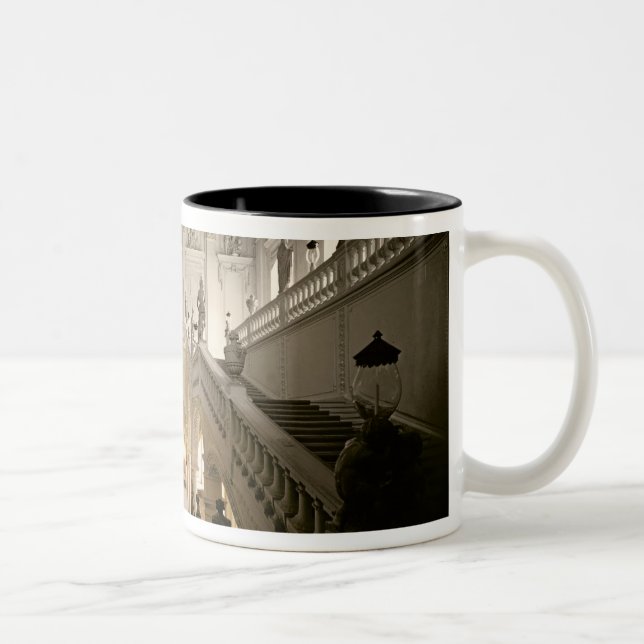 The staircase, built 1719-44 Two-Tone coffee mug (Right)