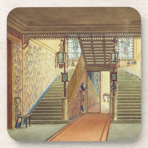 The Staircase, from Views of the Royal Pavilion, B Coaster