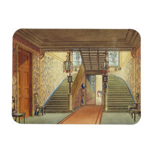 The Staircase, from Views of the Royal Pavilion, B Magnet