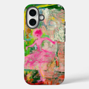 The Stalker - Neon Ballet Chaos iPhone 16 Case