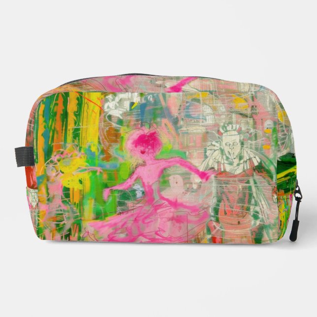 The Stalker - Neon Ballet Chaos  Dopp Kit (Front)