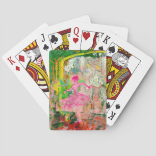 The Stalker - Neon Ballet Chaos  Playing Cards