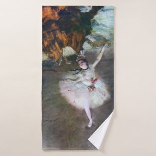 The Star, Ballerina, Edgar Degas, 1878 Bath Towel