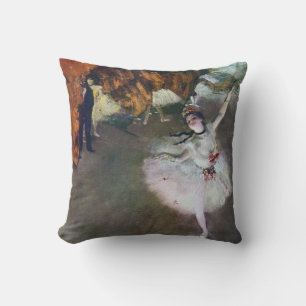 The Star, Ballerina, Edgar Degas, 1878 Cushion