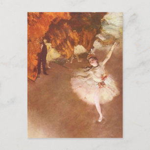 The Star by Edgar Degas Postcard
