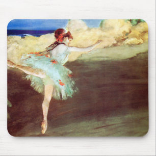 The Star: Dancer on Point by Degas Mouse Pad