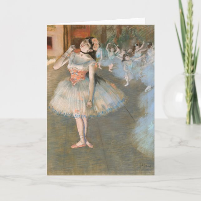 The Star | Edgar Degas Card (Front)