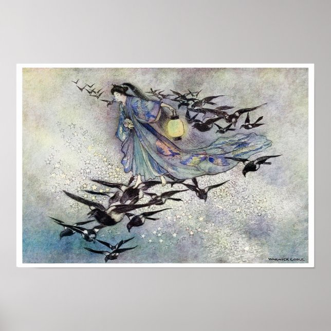 The Star Lovers by Warwick Goble      Poster (Front)