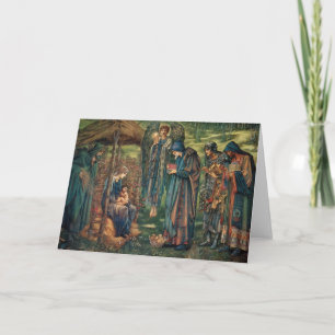 The Star of Bethlehem by Edward Coley Burne-Jones Card