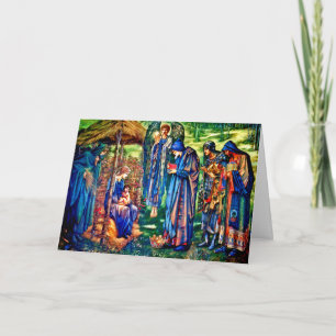The Star of Bethlehem by William Burne-Jones Holiday Card
