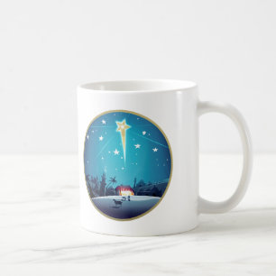 The Star of Bethlehem.  Christmas Gift Mugs
