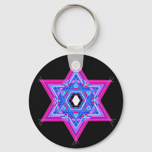 The Star of David Key Ring