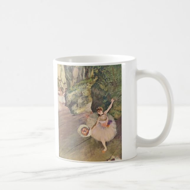 The Star of the Ballet by Edgar Degas Coffee Mug (Right)