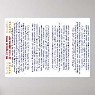 The Star Spangled Banner * Poster