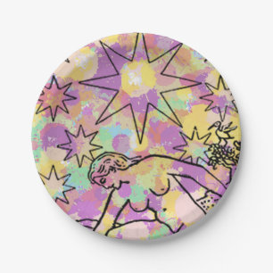 The Star Tarot Party Paper Plate
