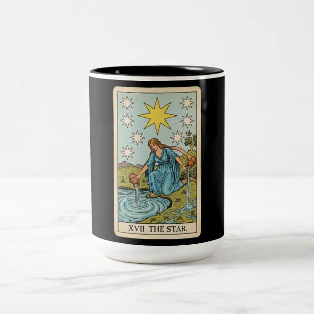 The Star Tarot Two-Tone Coffee Mug (Center)
