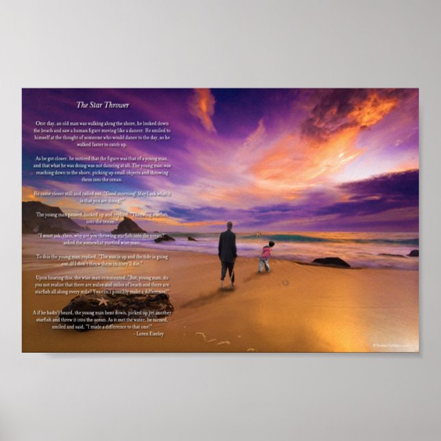 The Star Thrower Poster (Front)