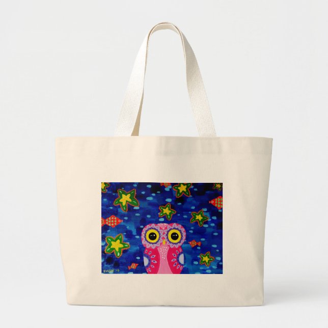 The Starfish Dance Large Tote Bag (Front)