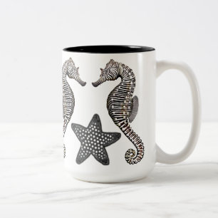 The Starfish Seahorse Mug