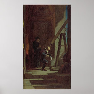 The Stargazer, c.1863 Poster