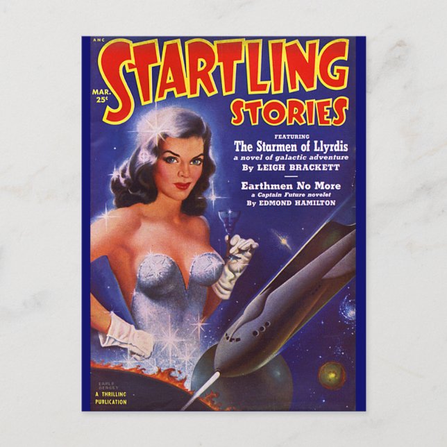 The Starmen of Llyrdis Postcard (Front)