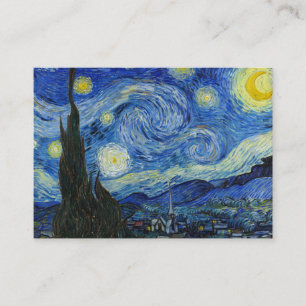 The Starry Night, 1889 by Vincent van Gogh Business Card