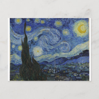 The Starry Night, 1889 by Vincent van Gogh Postcard