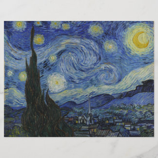 The Starry Night 1889 Vincent van Gogh