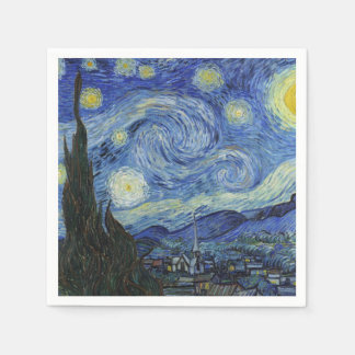 The Starry Night by Van Gogh  Napkin