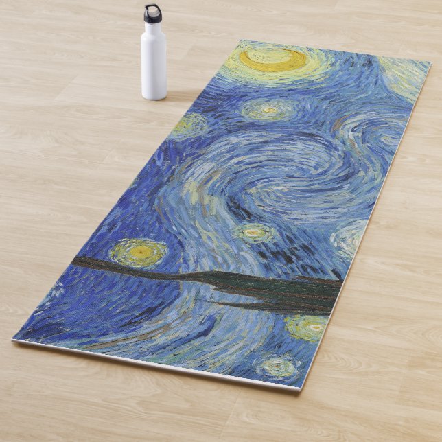 The Starry Night by Van Gogh Yoga Mat (In Situ)