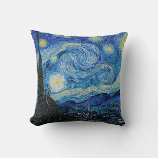 The Starry Night by Vincent Van Gogh Cushion