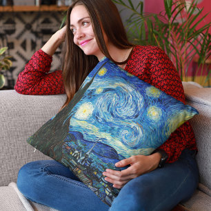 The Starry Night by Vincent Van Gogh  Cushion