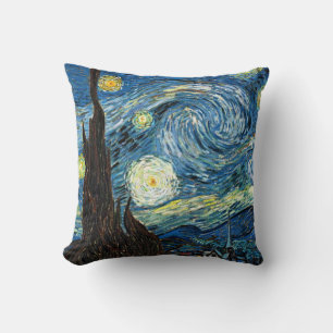 The Starry Night by Vincent Van Gogh Cushion