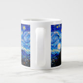 The Starry Night by Vincent Van Gogh Large Coffee Mug (Back)