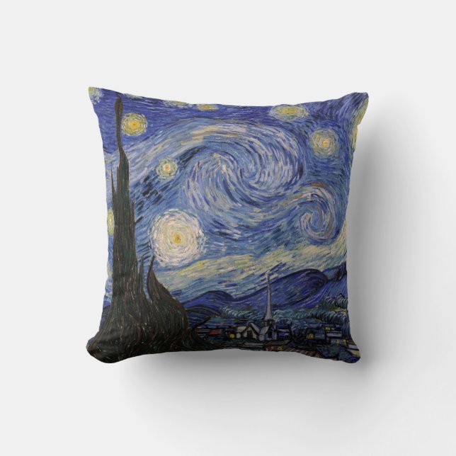 The Starry Night Cushion (Front)