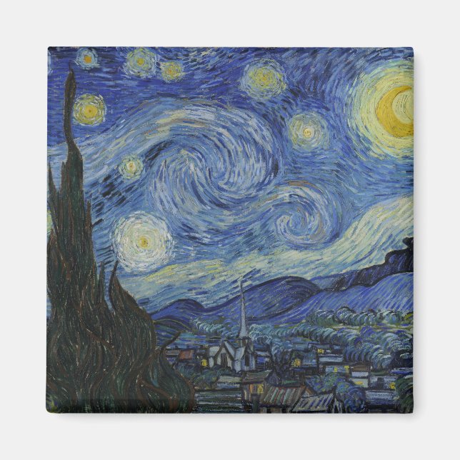 The Starry Night Magnet (Front)