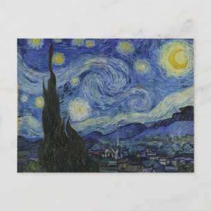 The Starry Night - Van Gogh (1888) Postcard