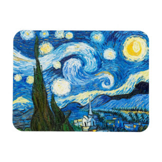 The Starry Night - Vincent van Gogh Magnet