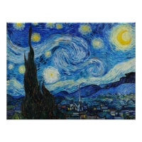 The Starry Night - Vincent Van Gogh