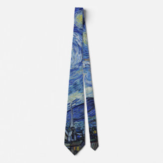 The Starry Night - Vincent Van Gogh Tie