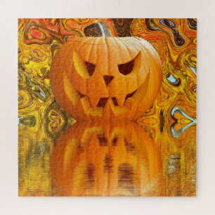The Starry Pumpkin Jigsaw Puzzle