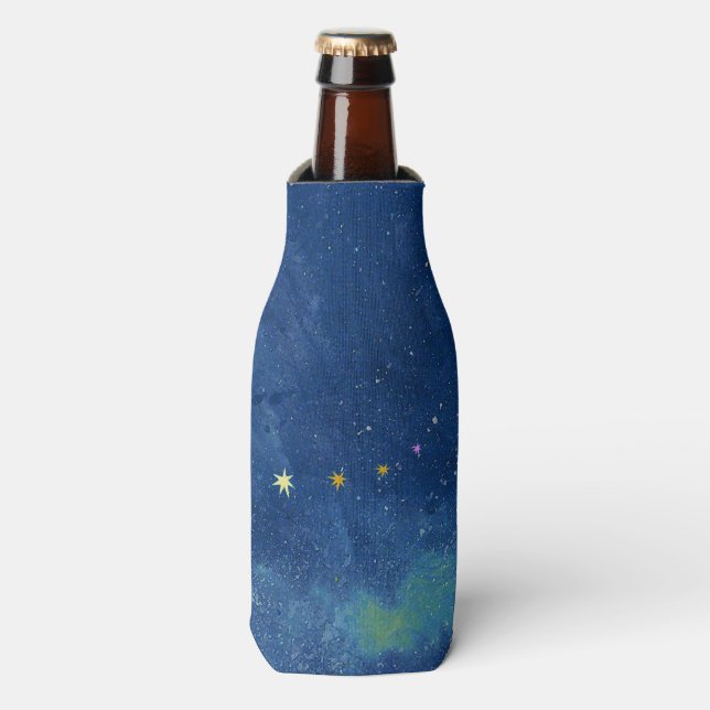  The starry sky  Bottle Cooler (Bottle Front)