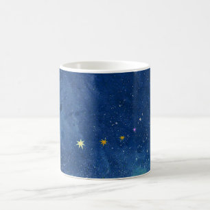 The starry sky coffee mug
